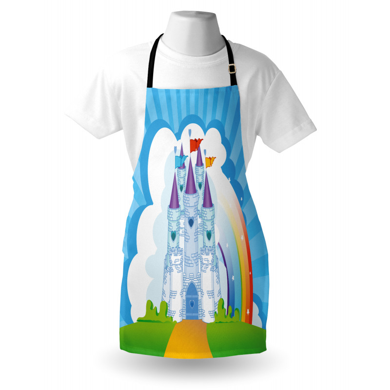 Rainbow Fortress Princess Apron