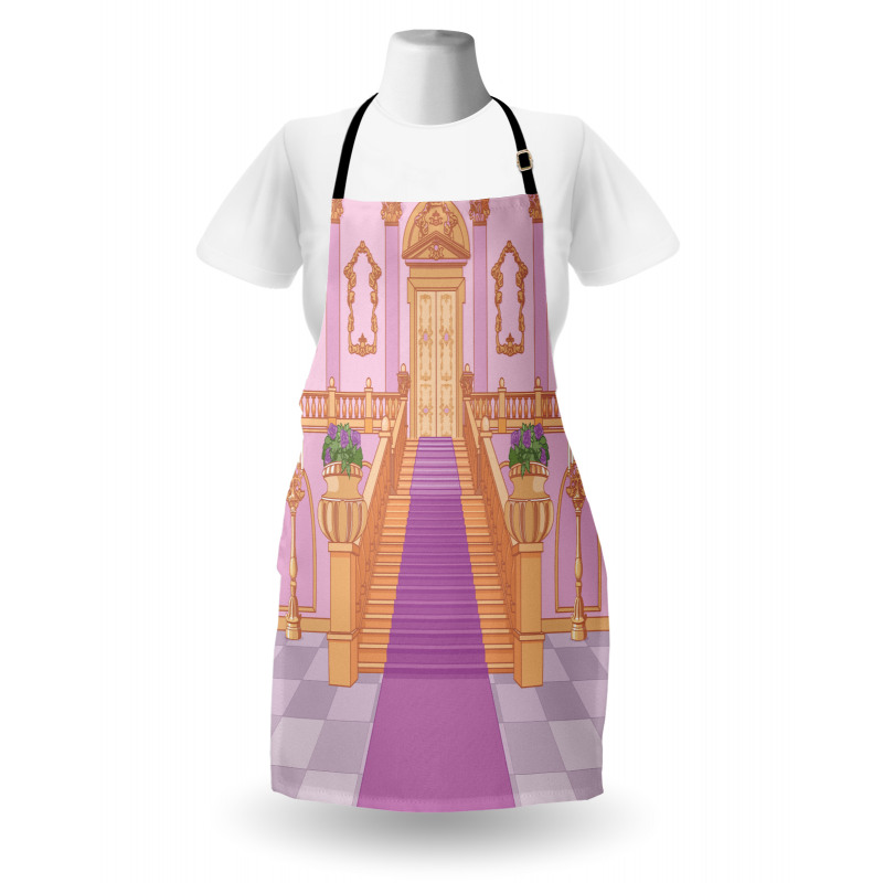 Palace Cartoon Interior Art Apron