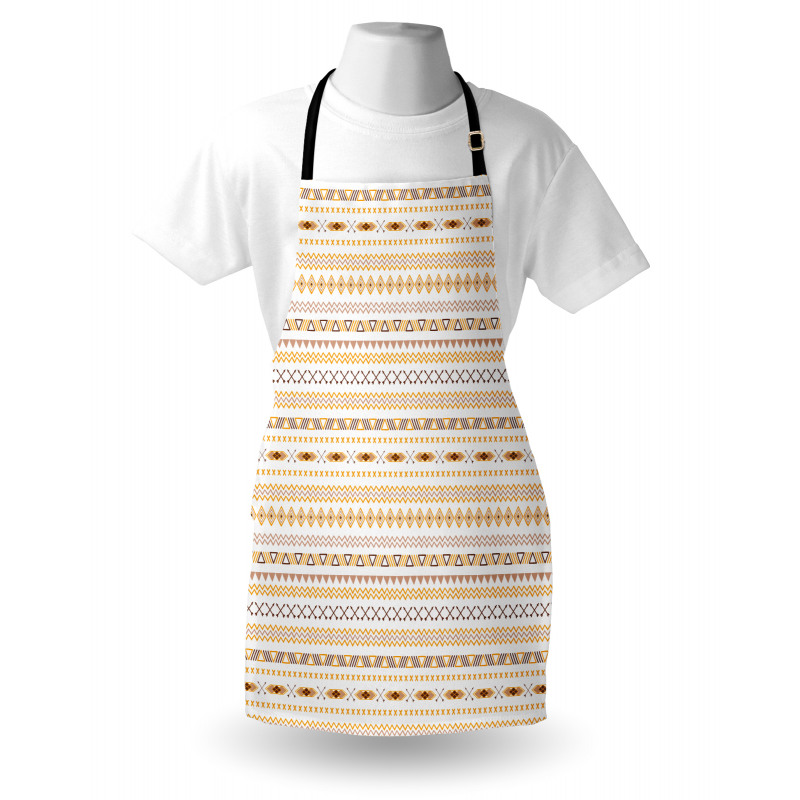 Geometrical Continuous Art Apron