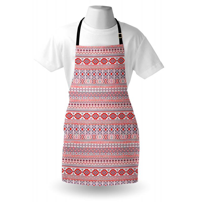 Repetitive Abstract Ethnic Apron