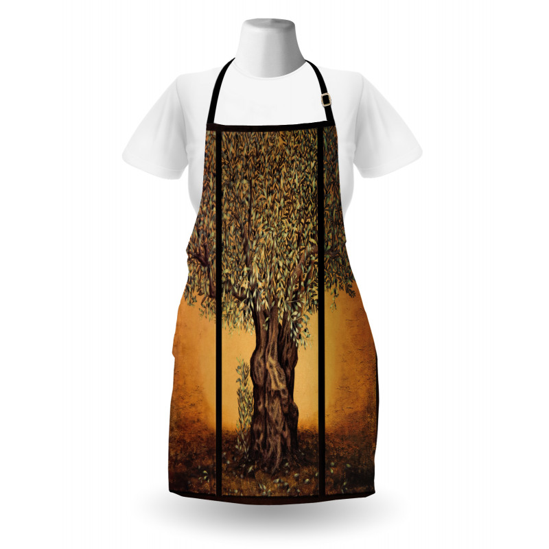 Greece Olive Trees Apron