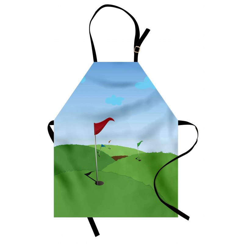 Grassy Hills Flag Apron