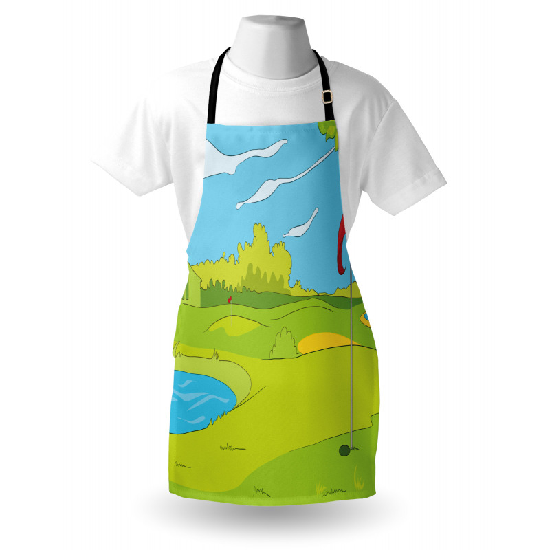 Grass and Pond Apron