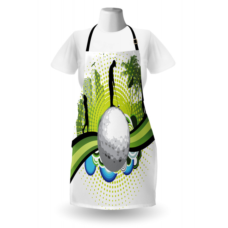 Hobby Sport Digital Graphic Apron