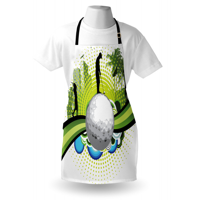 Hobby Sport Digital Graphic Apron