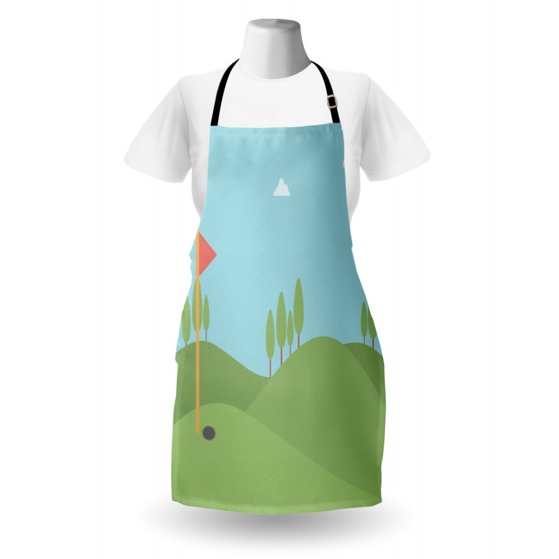 Hole and Flag Apron