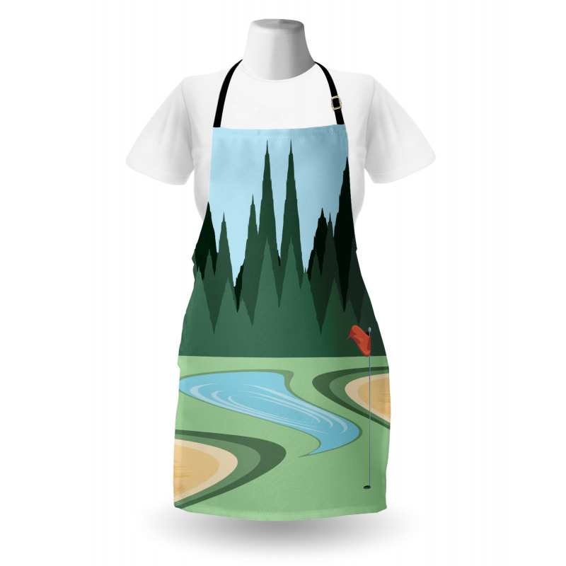 Sports Field Flag Apron