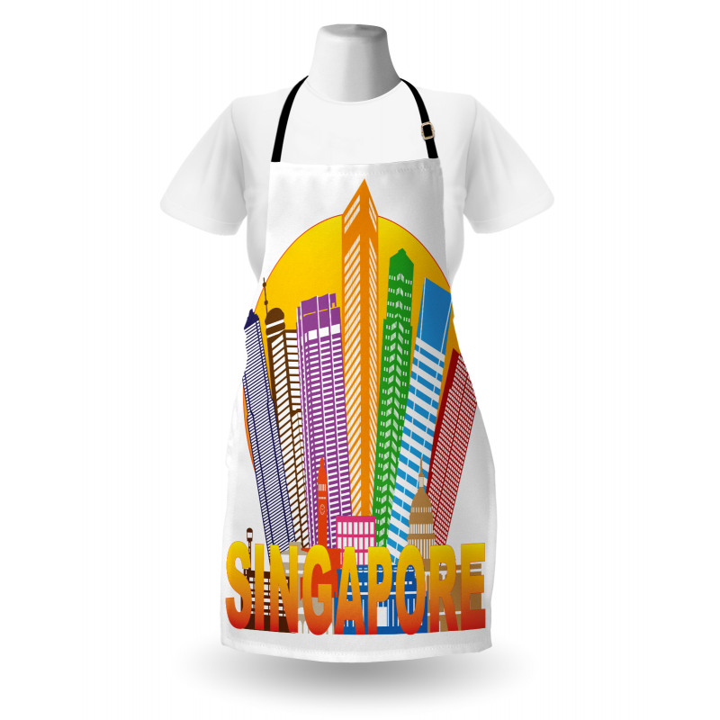 Typography and Skyline Apron