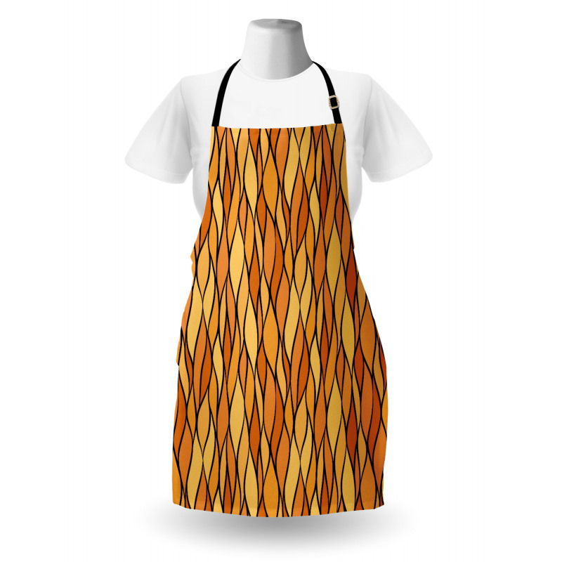 Abstract Mosaic Waves Apron