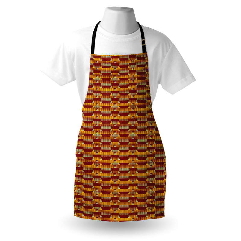 Vintage Style Triangles Apron