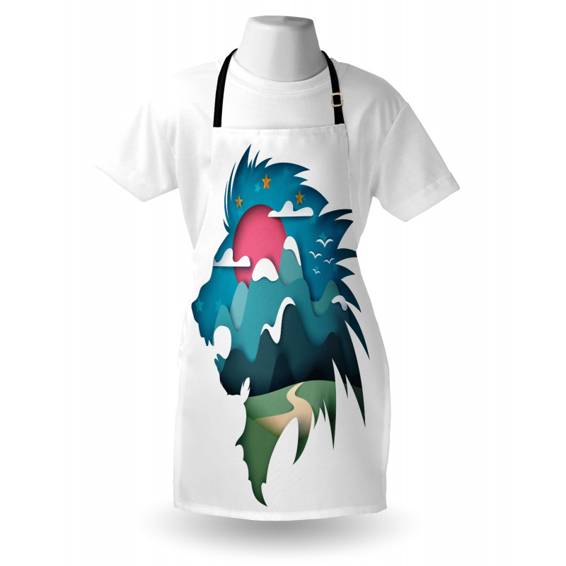 Creative Landscape Animal Apron