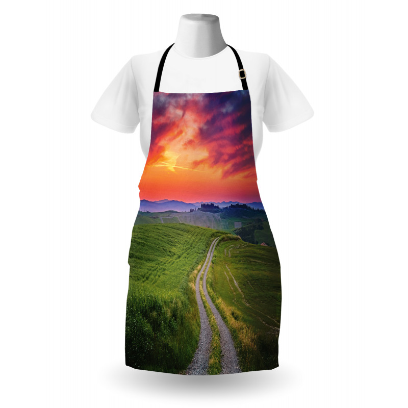 Tuscany Tangerine Sky Apron