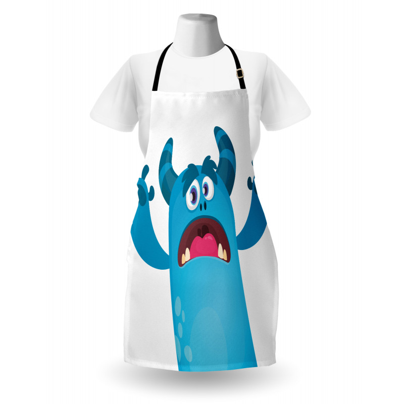 Roaring Monstrous Character Apron