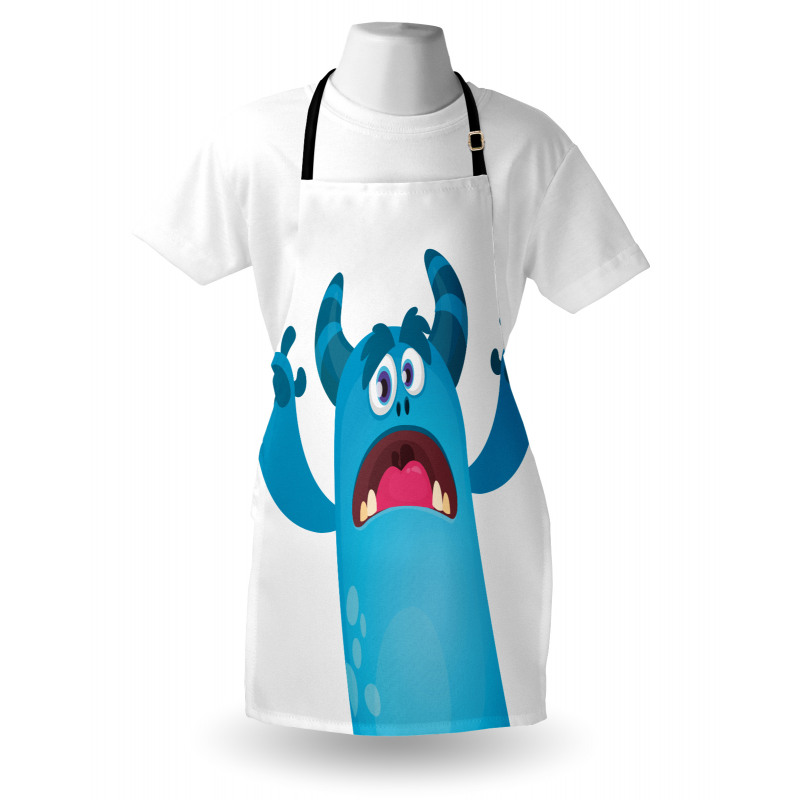 Roaring Monstrous Character Apron