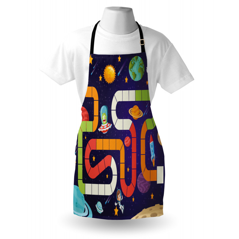 Cartoon Style Children Flying Apron