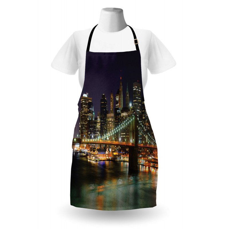 Nighttime Picturesque Apron