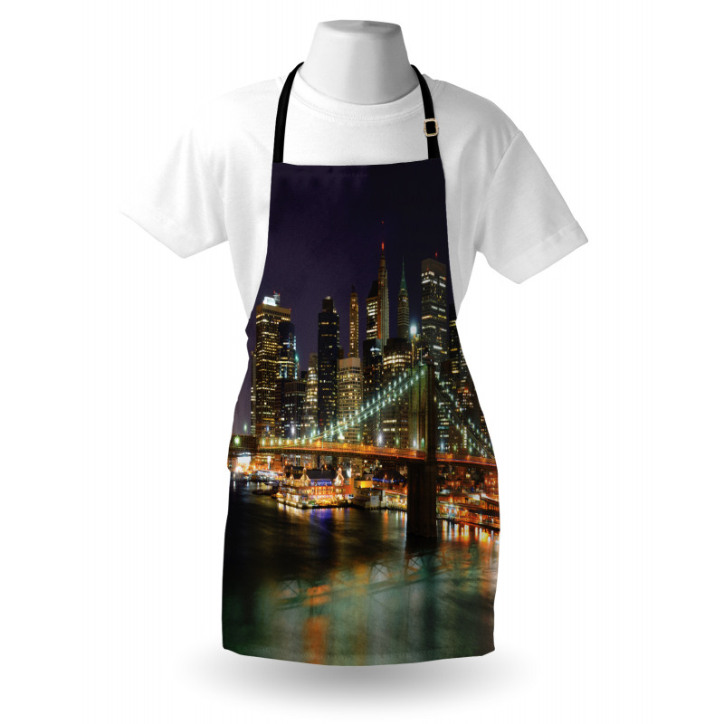 Nighttime Picturesque Apron