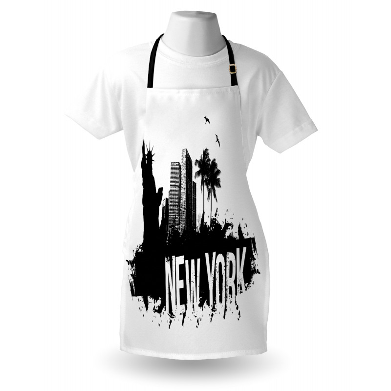 Cool Calligraphic Layout Apron