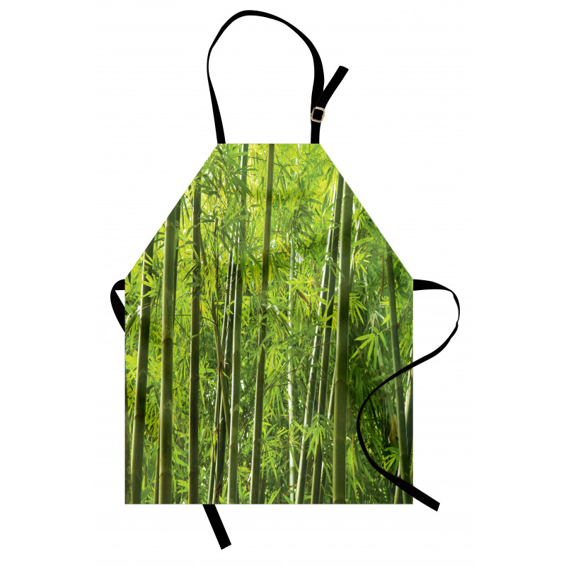 Exotic Tropical Bamboo Apron