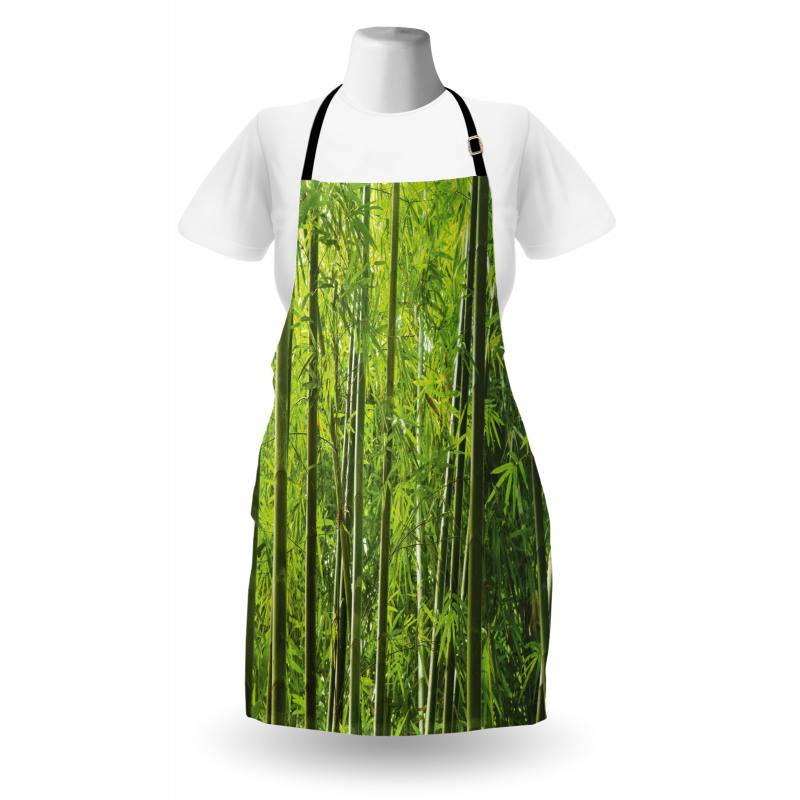 Exotic Tropical Bamboo Apron