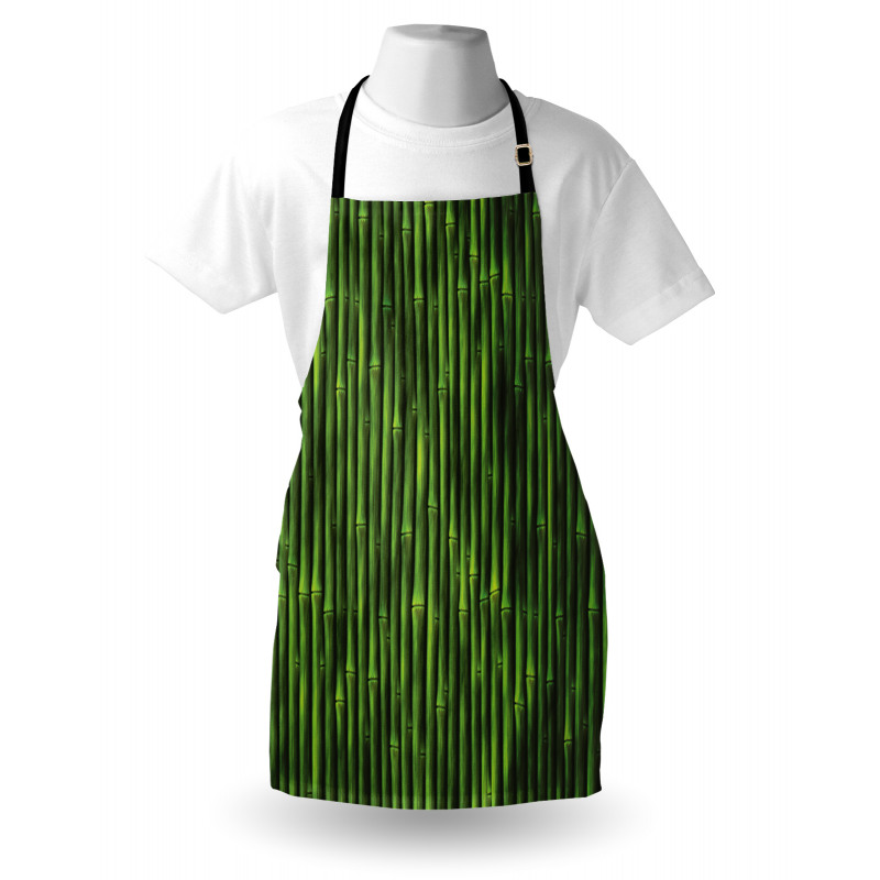 Tropical Bamboo Stems Apron