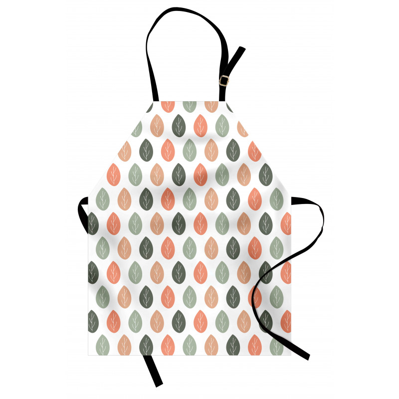 Rhythmic Autumnal Leaves Apron