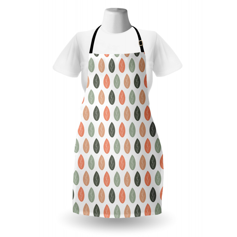 Rhythmic Autumnal Leaves Apron