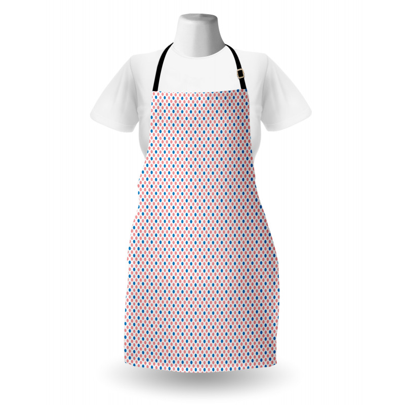 Cheery Polka Dots Graphic Apron