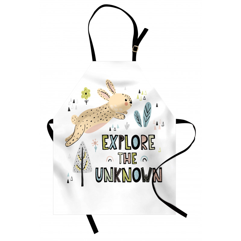 Hopping Bunny Botany Apron