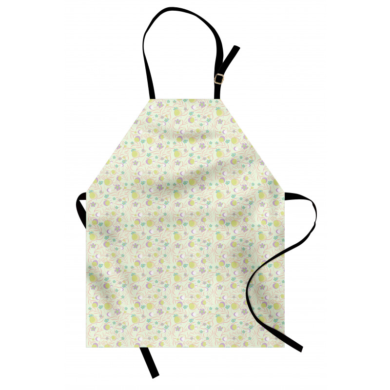 Summer Flowers and Apples Apron