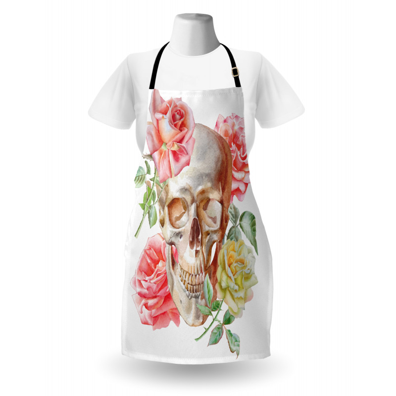 Romantic Roses Floral Apron