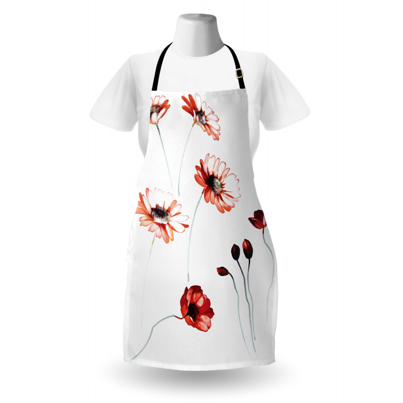 Watercolor Nature Apron