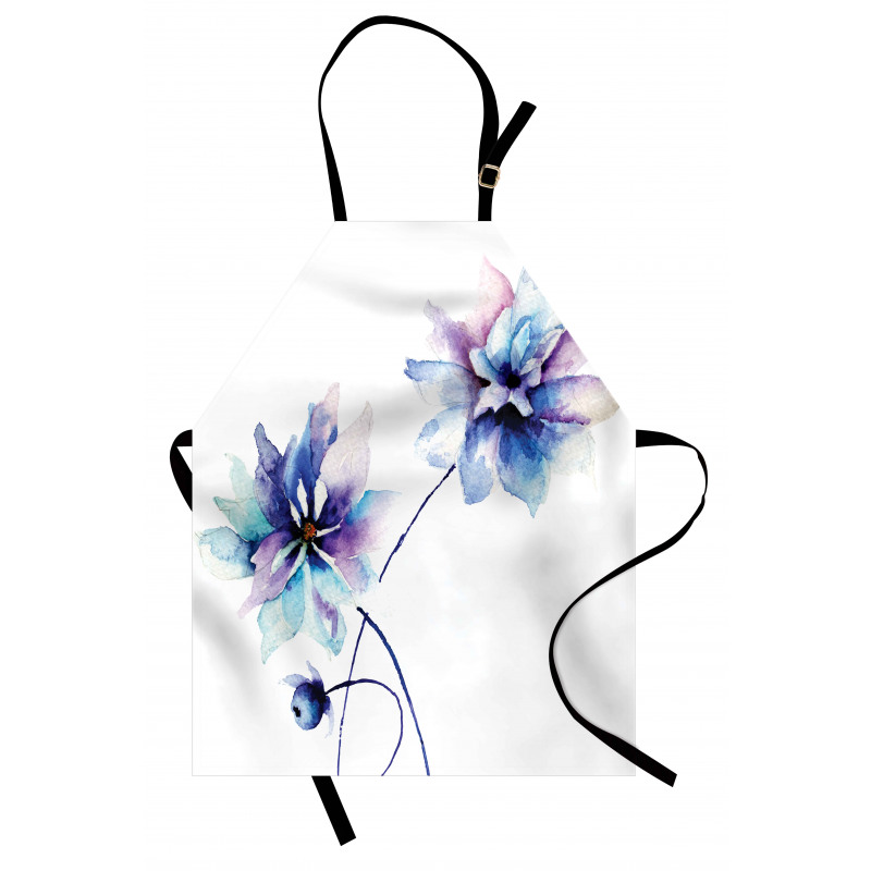 Retro Flowers Apron