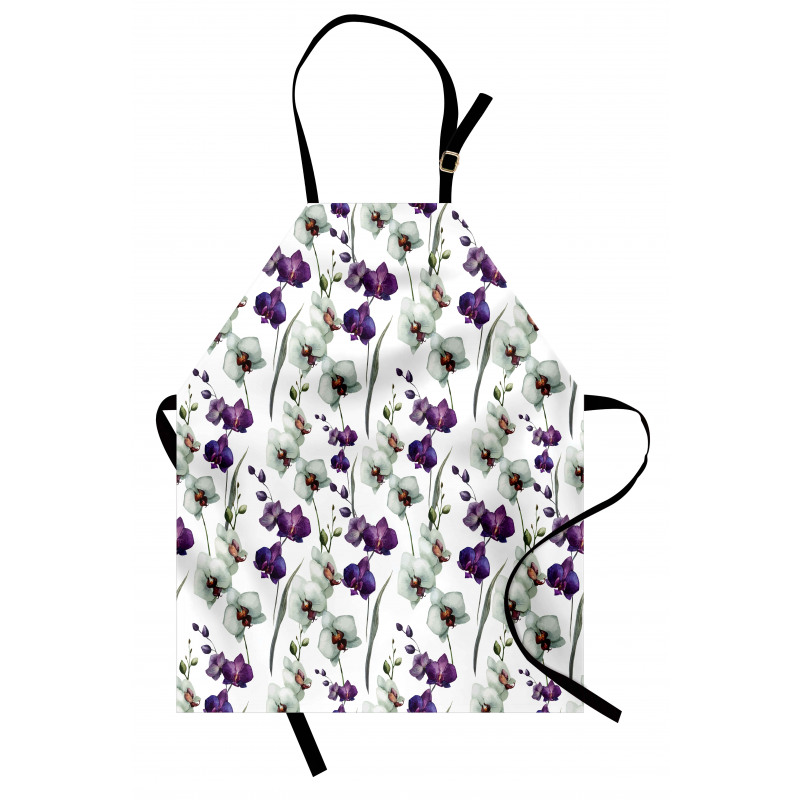 Wild Orchid Bloom Apron