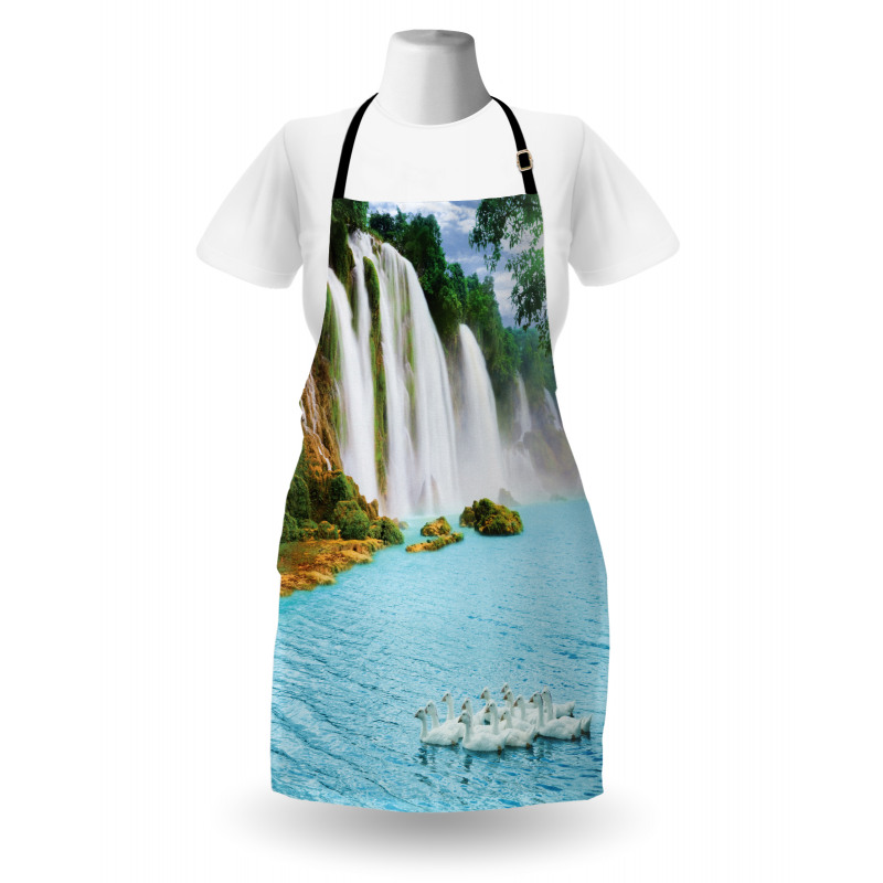 Lake and Swans Nature Apron