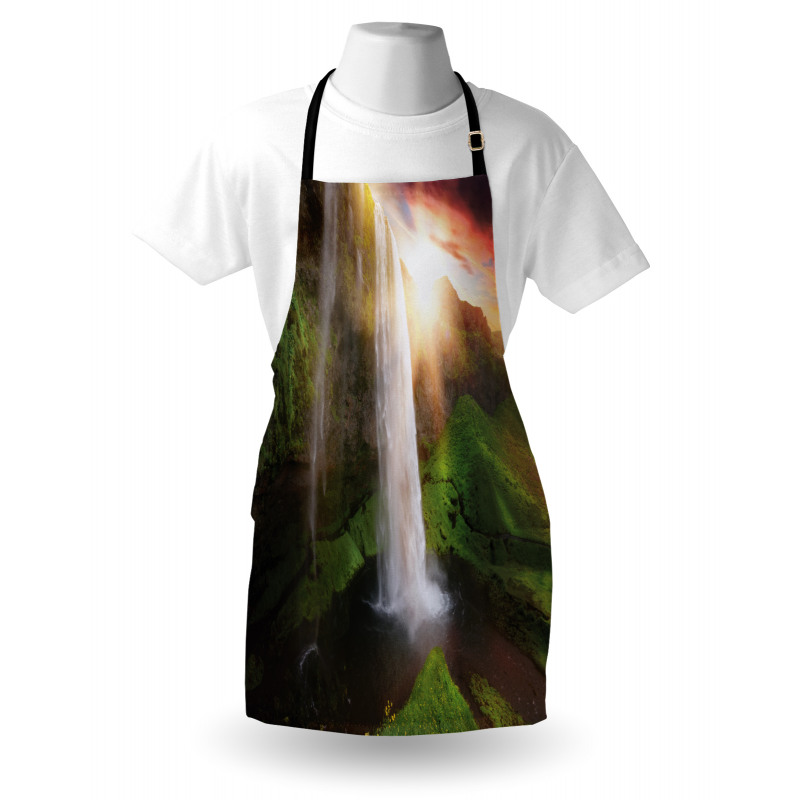 Sunset Sky in Iceland Apron