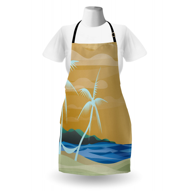 Sandy Exotic Beach Apron