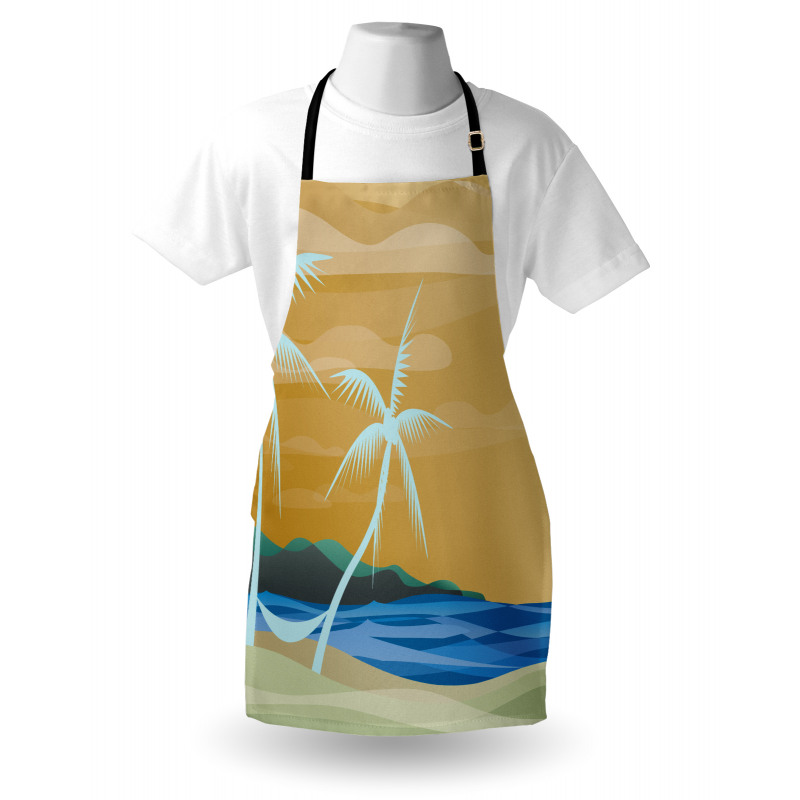 Sandy Exotic Beach Apron