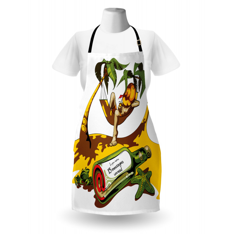 Message in Bottle Summer Apron