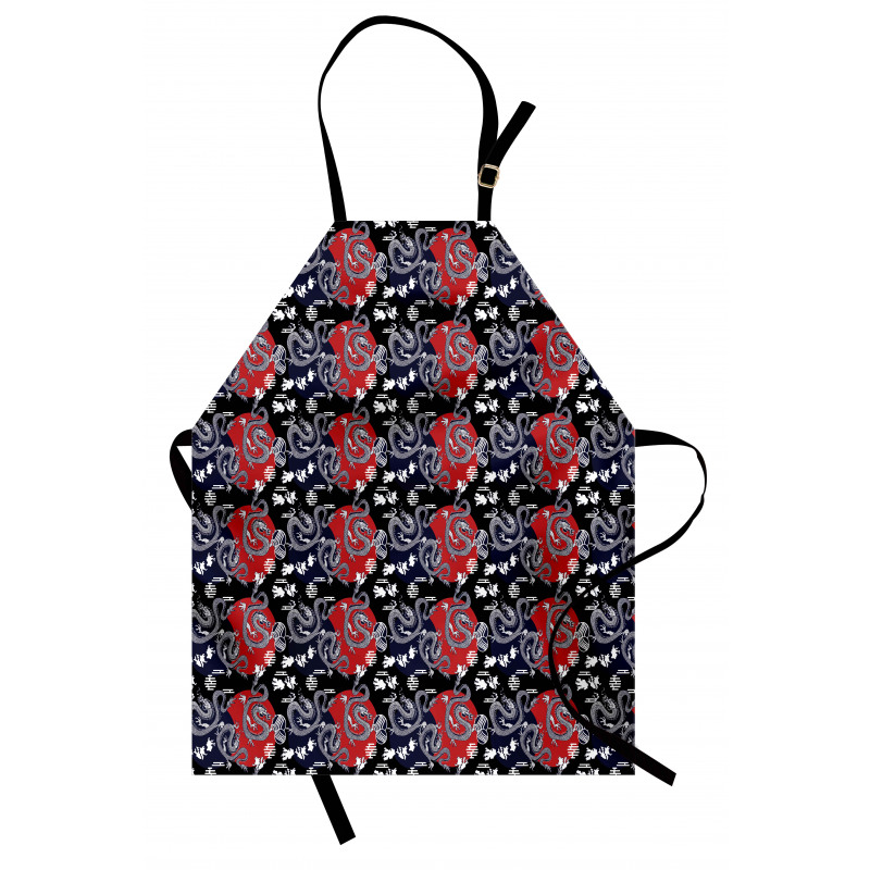 Japan Artwork Curving Tails Apron