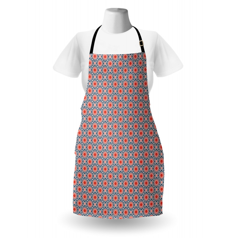 Intertwined Floral Motifs Apron