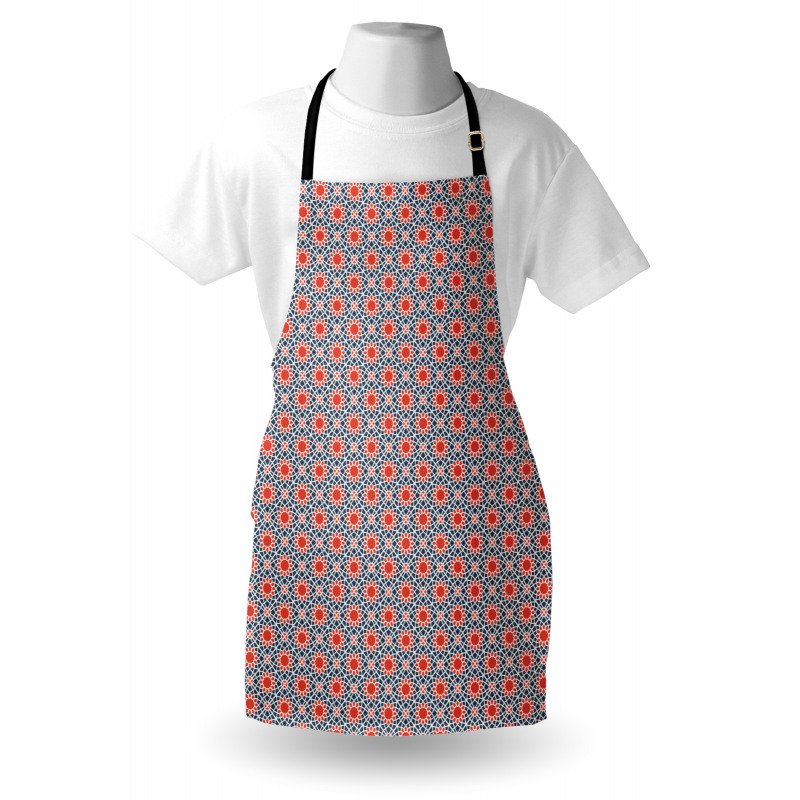 Intertwined Floral Motifs Apron