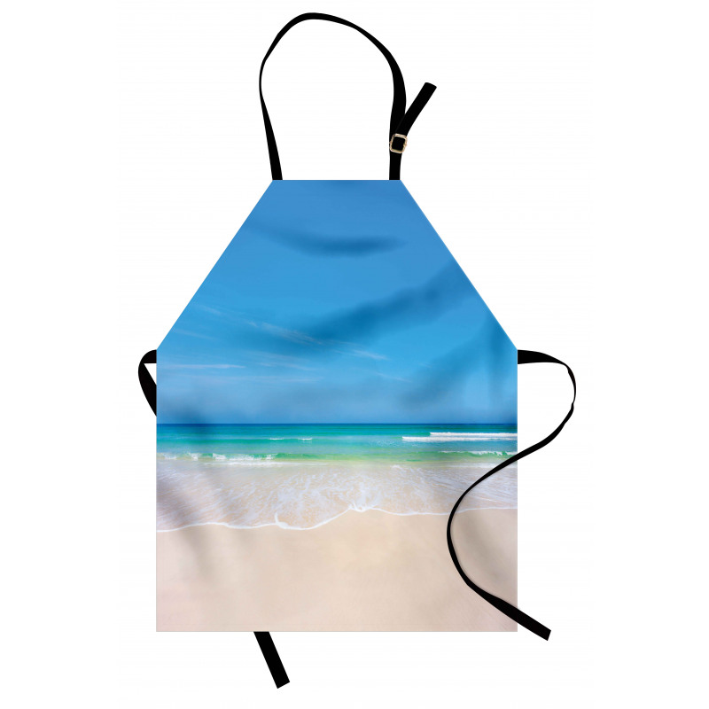 Paradise Sunny Sky Scene Apron