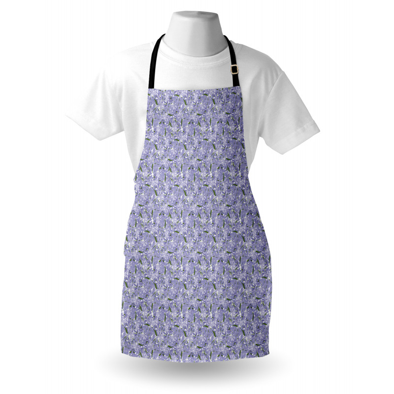 Phlox Divaricata and Leaves Apron