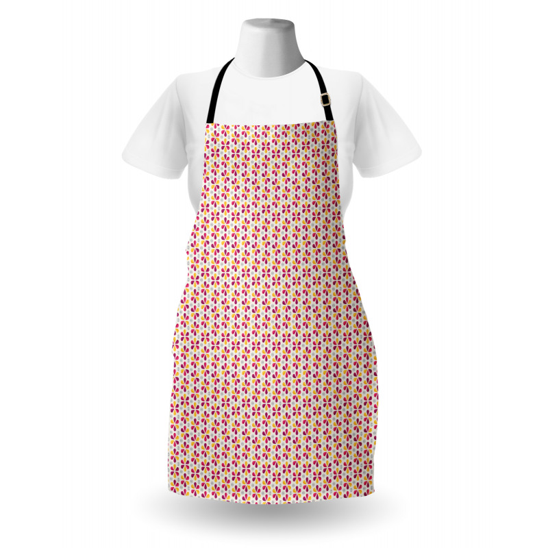 Colorful Flowers Origami Apron