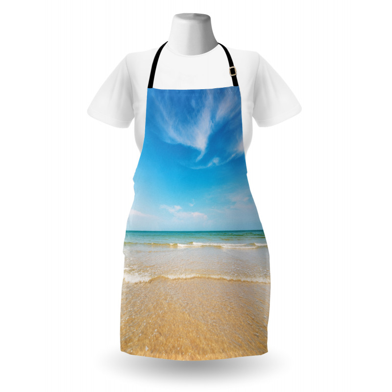 Tropic Sea Sky Scenery Apron