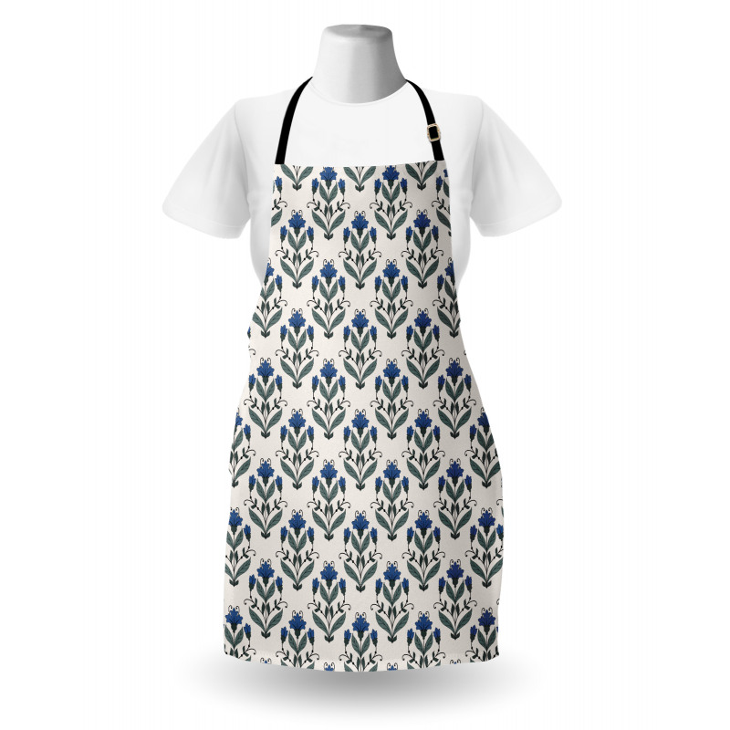 Flowers Leaves Blossom Art Apron