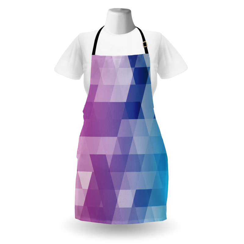 Fuchsia and Aqua Tones Art Apron