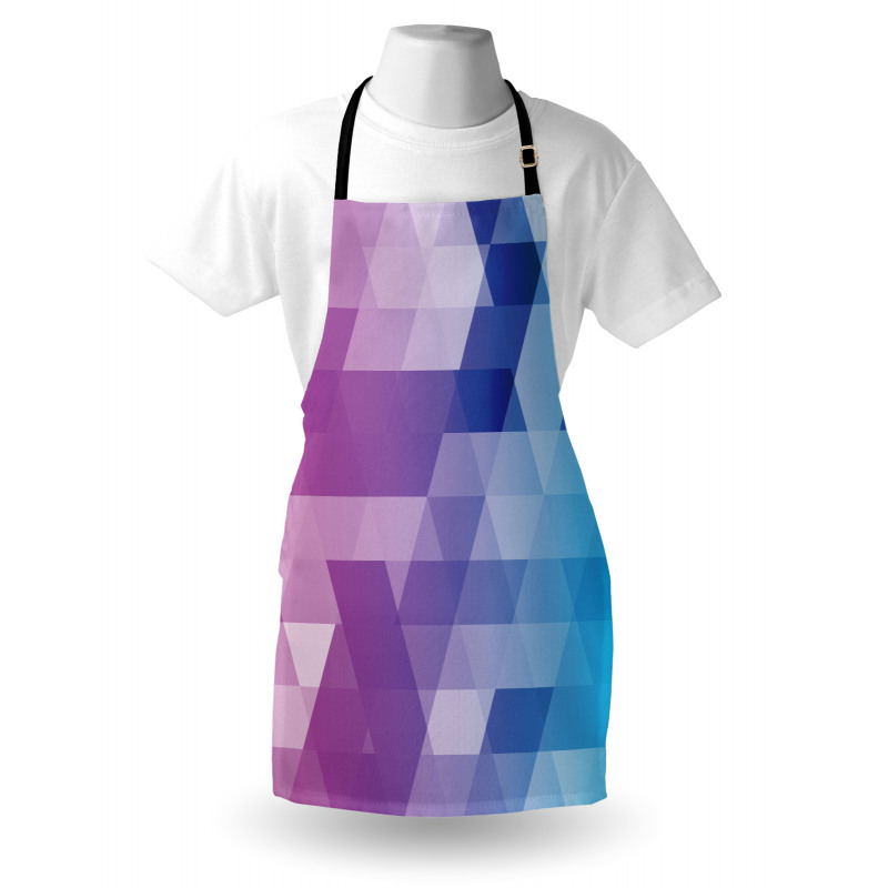 Fuchsia and Aqua Tones Art Apron