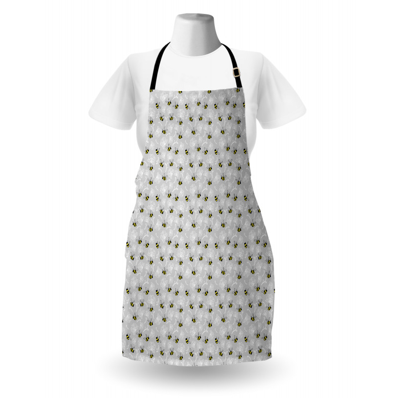 Bumblebees and Orchids Apron